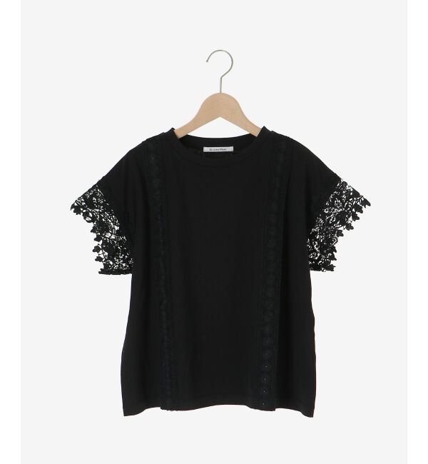  「レースドッキングカットソー」|Tシャツ・カットソー|