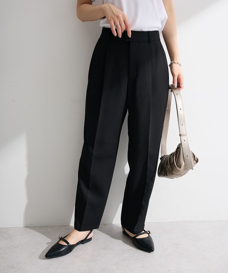 Green Parks「テーパードパンツ」|その他|Black