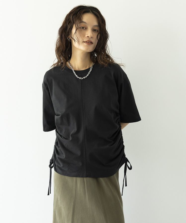 GARAGE OF GOOD CLOTHING「脇ドロストハーフスリーブプルオーバー」|Tシャツ・カットソー|