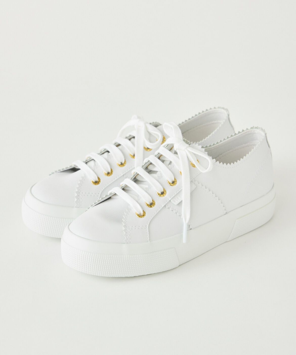 INED「《SUPERIOR CLOSET》PELLICO&times;SUPERGA2750 撥水 スニーカー《PELLICO&times;SUPERGA》」|スニーカー|ホワイト