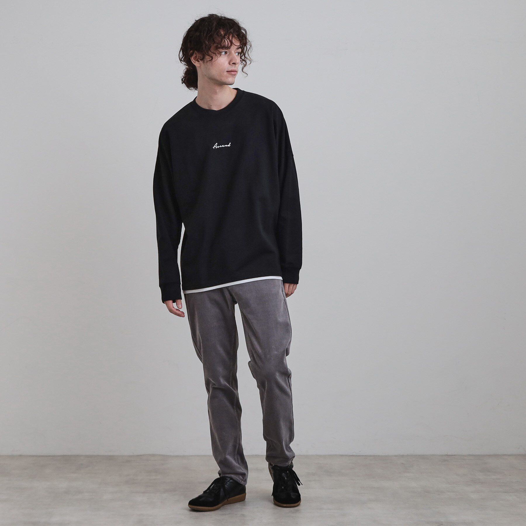 tk.TAKEO KIKUCHI「ドルマンレイヤードスウェット」|Tシャツ・カットソー|