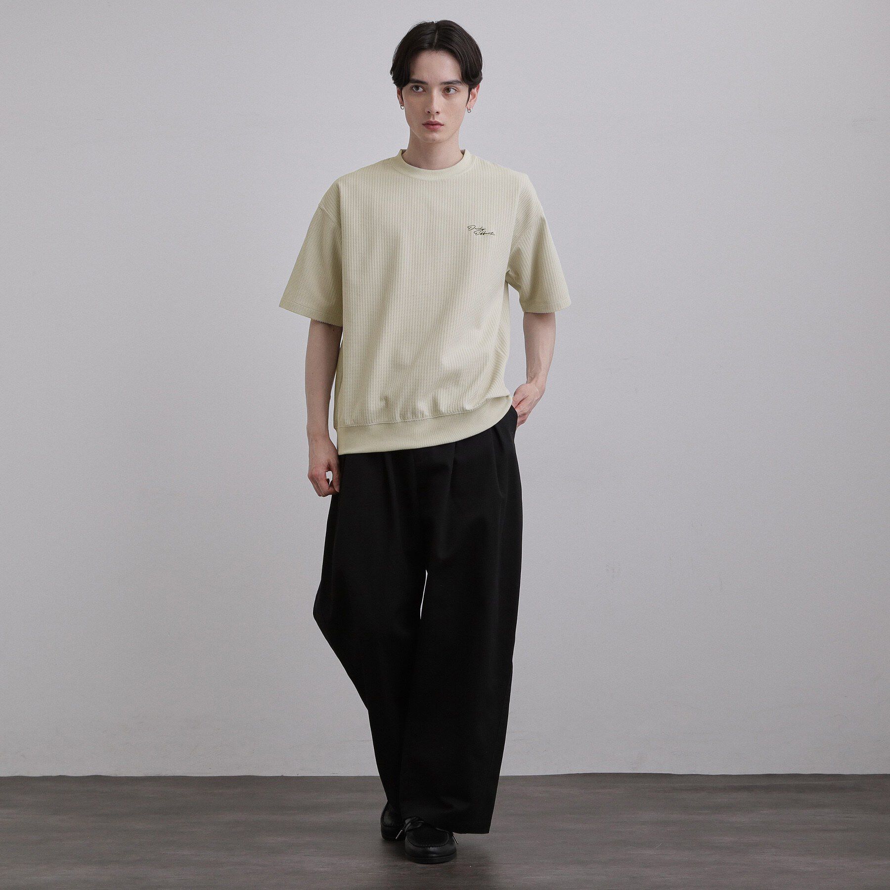 tk.TAKEO KIKUCHI「ポリワッフルカットソー」|Tシャツ・カットソー|