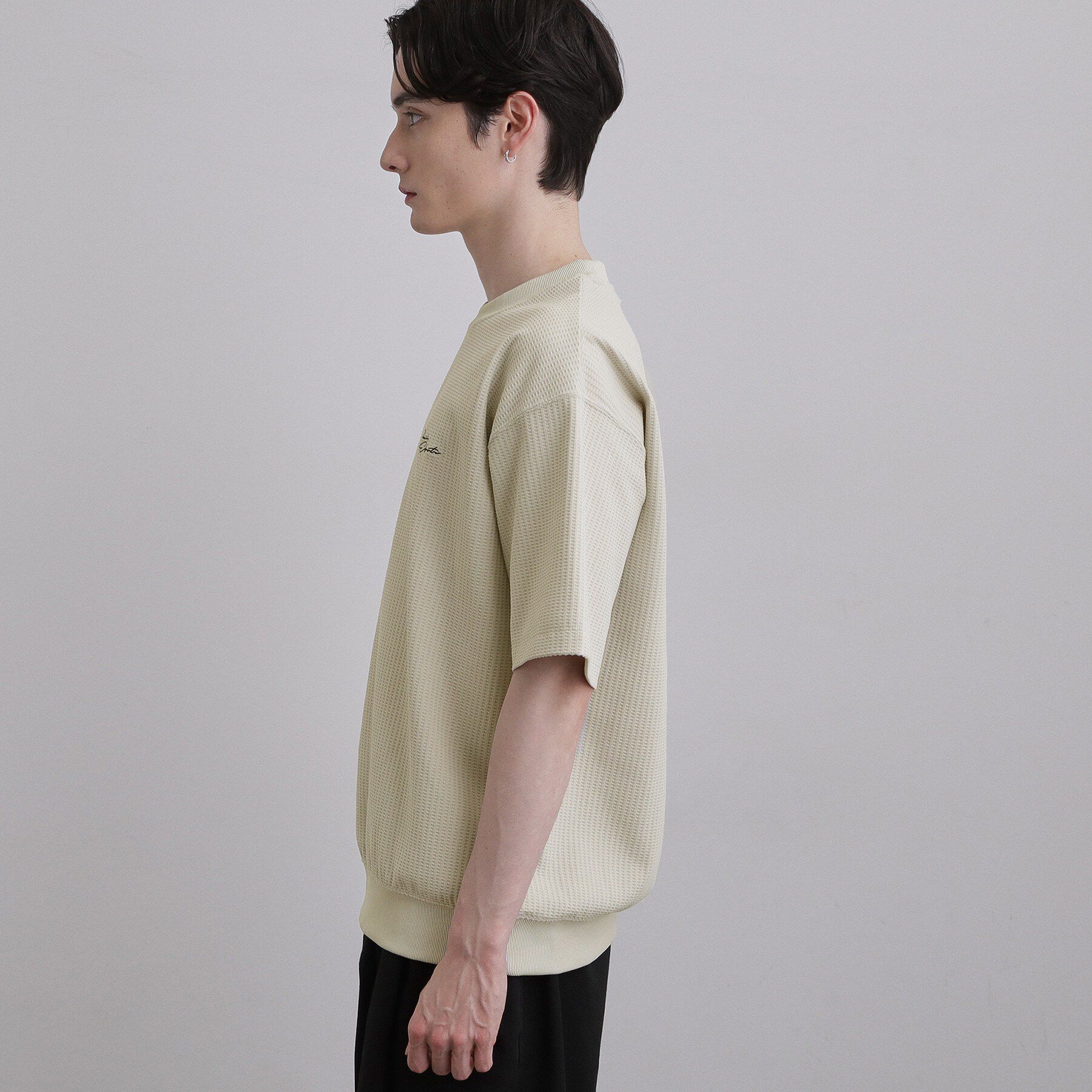 tk.TAKEO KIKUCHI「ポリワッフルカットソー」|Tシャツ・カットソー|