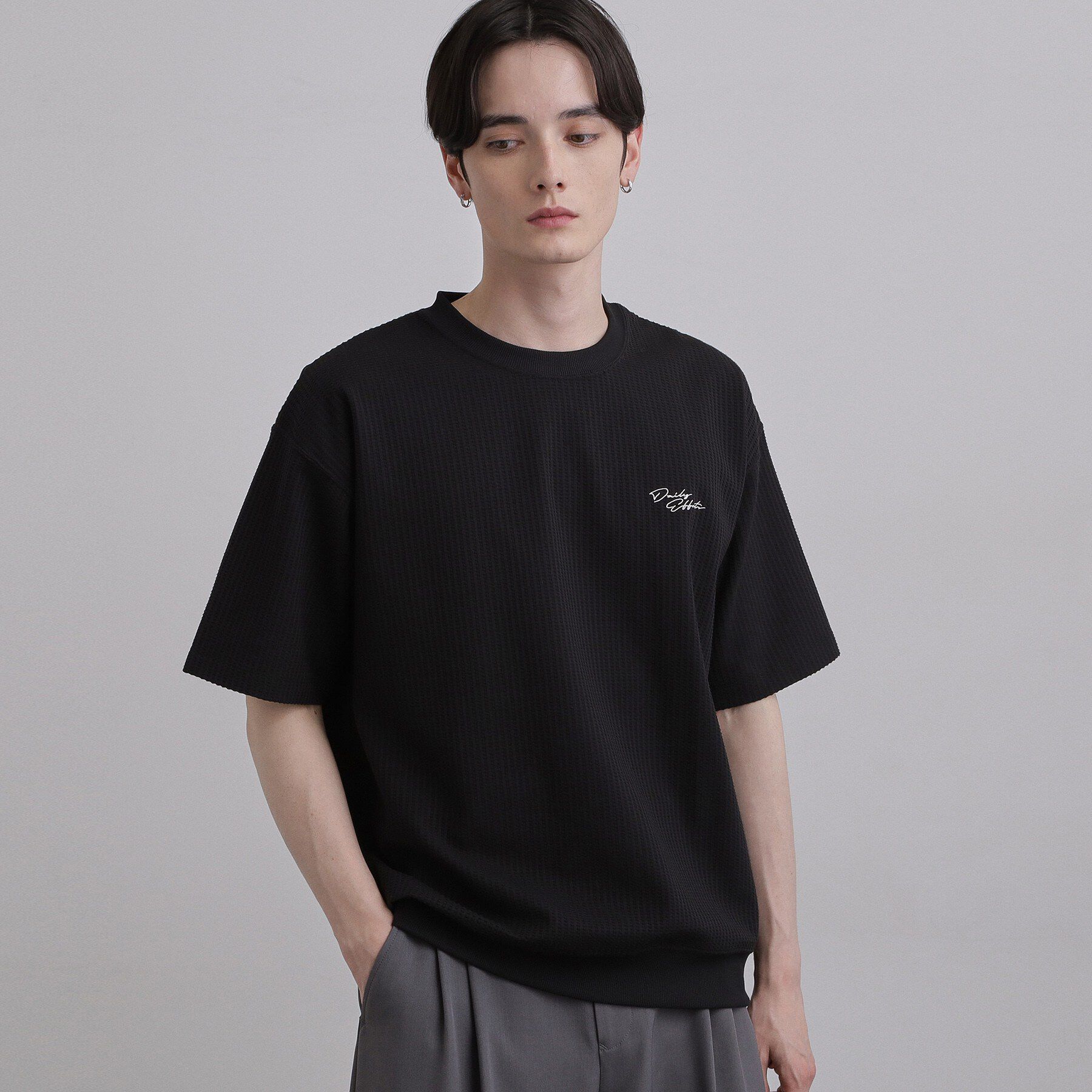 tk.TAKEO KIKUCHI「ポリワッフルカットソー」|Tシャツ・カットソー|