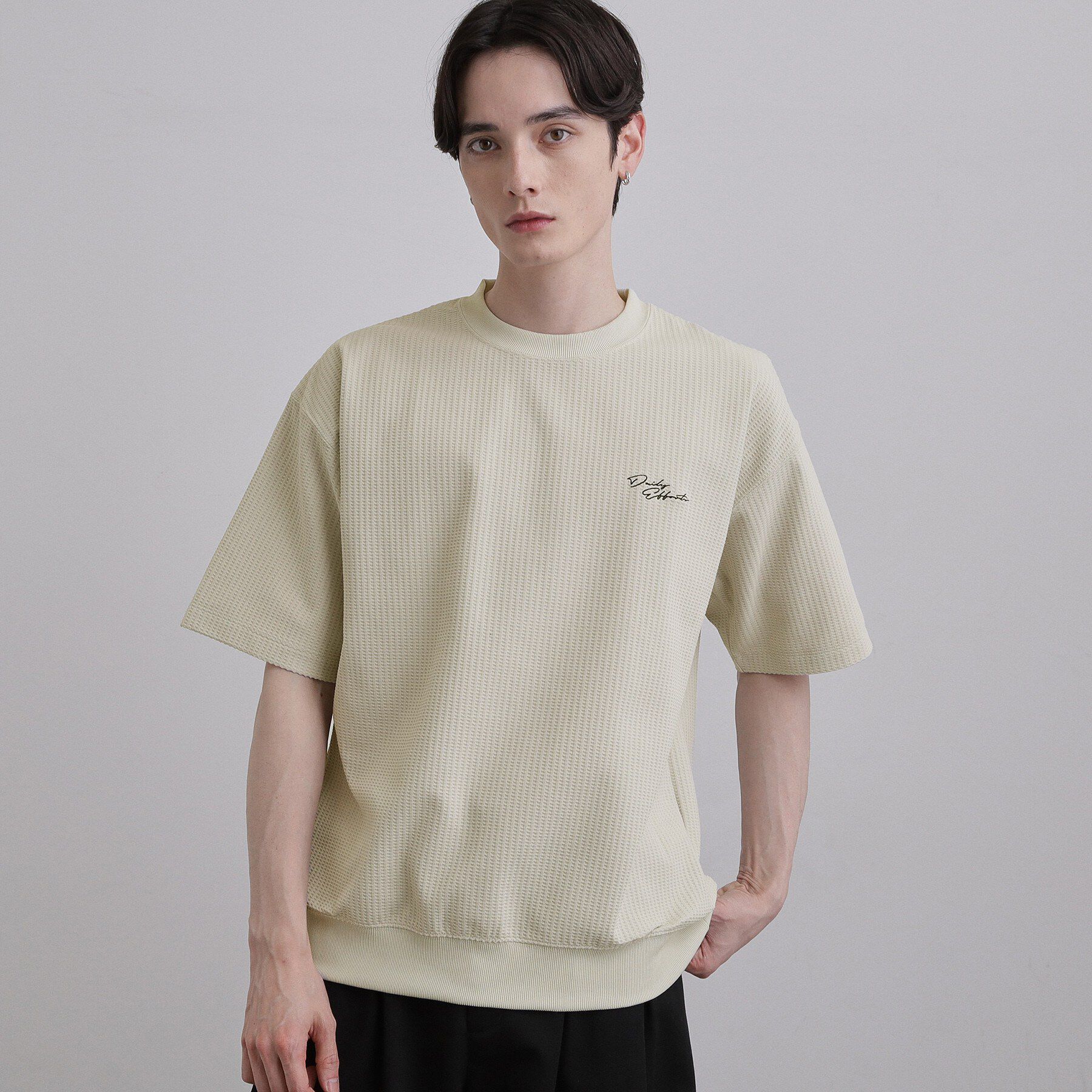 tk.TAKEO KIKUCHI「ポリワッフルカットソー」|Tシャツ・カットソー|