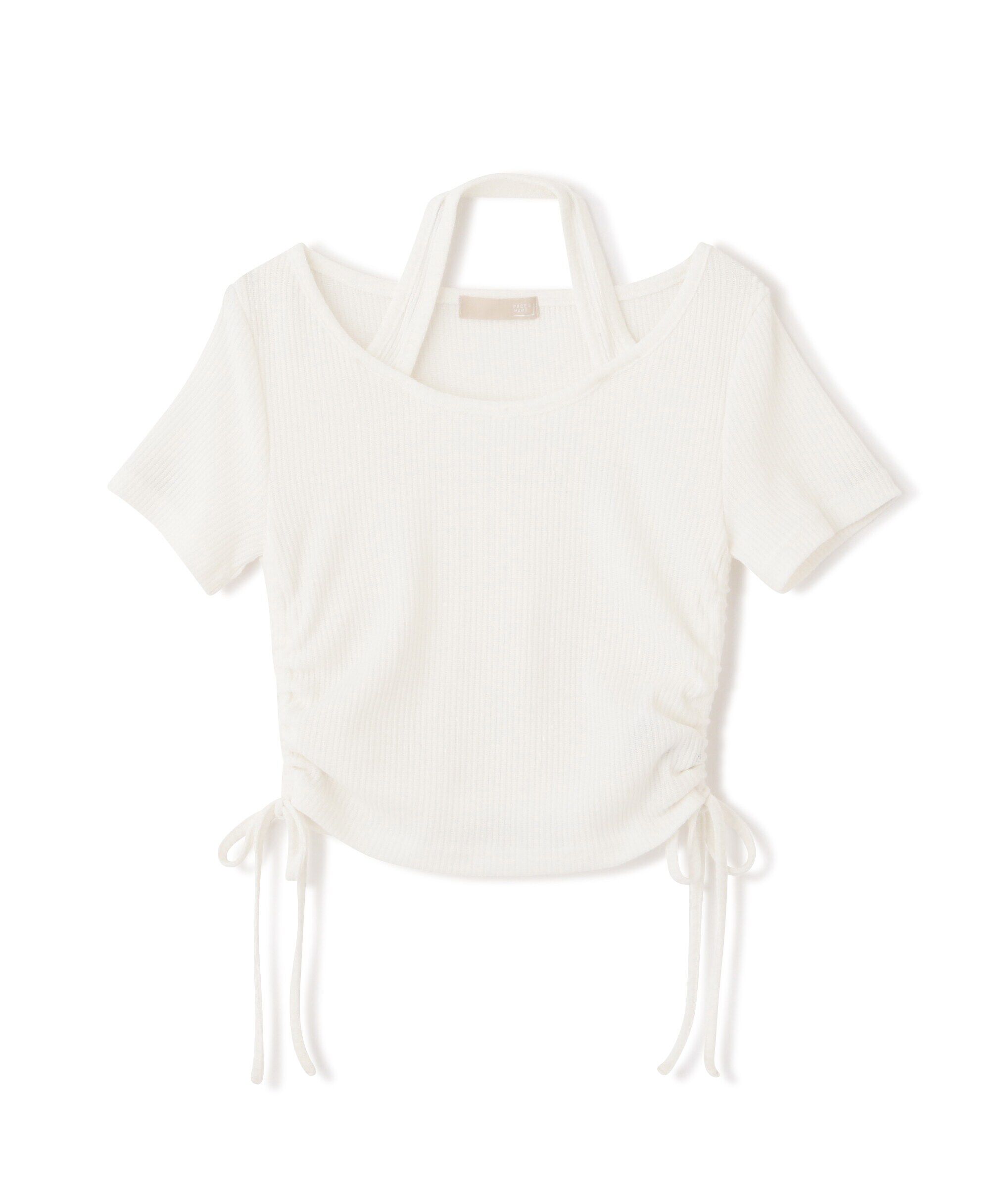  「ホルターネックコンパクトカットソー」|Tシャツ・カットソー|