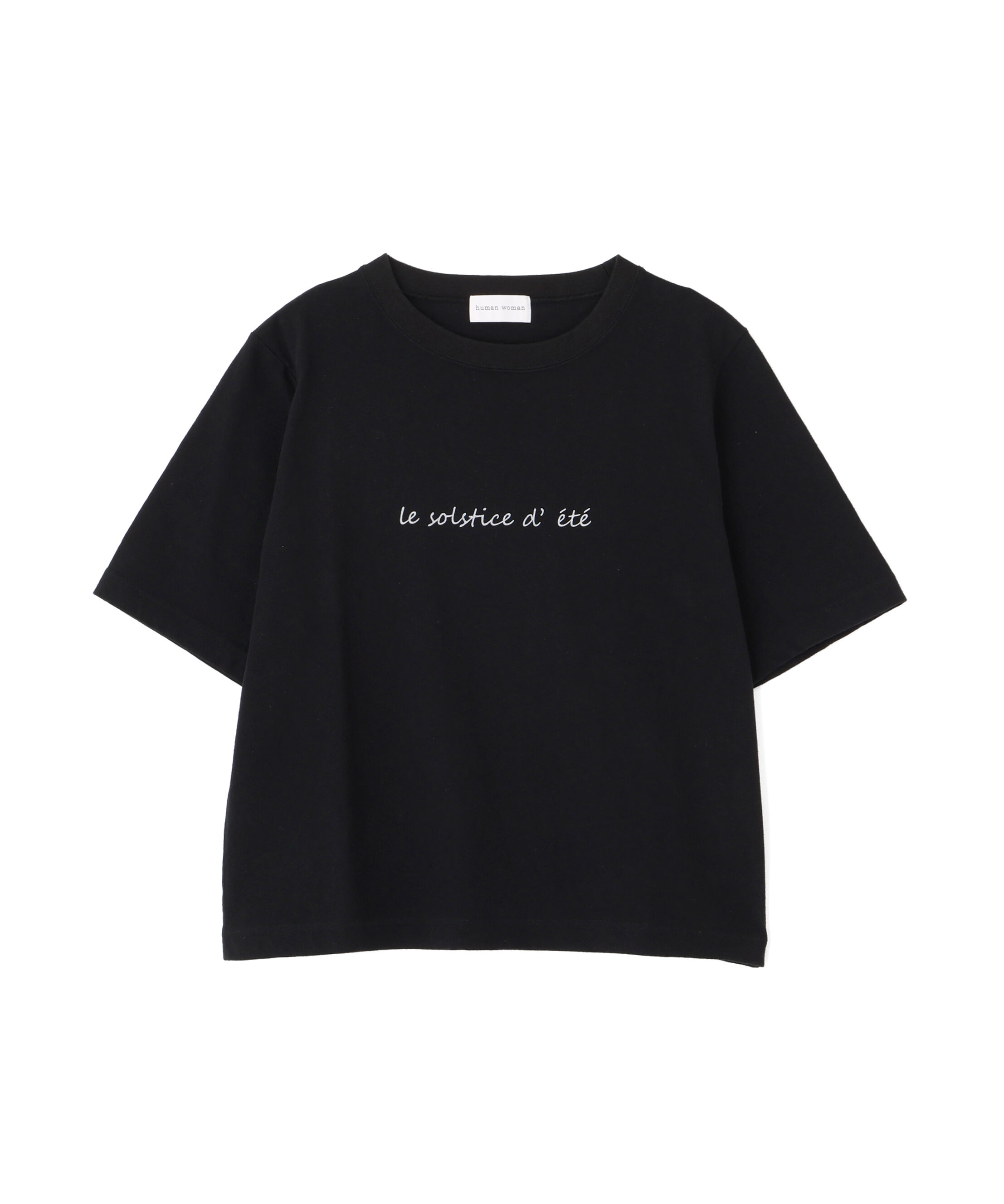  「メッセージロゴＴシャツ」|Tシャツ・カットソー|ブラック