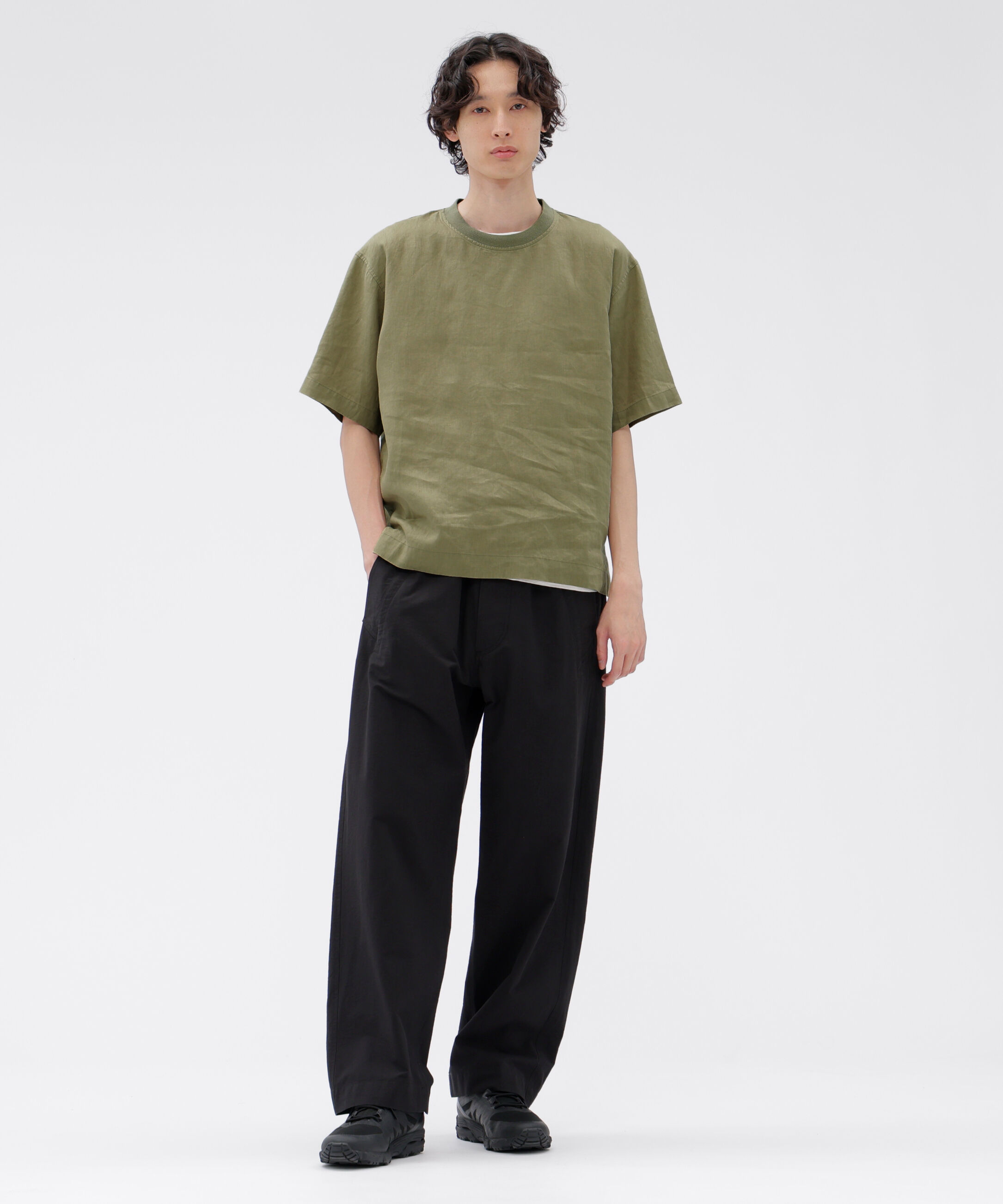 MARGARET HOWELL「LIGHTWEIGHT LINEN SHIRT」|シャツ・ブラウス|