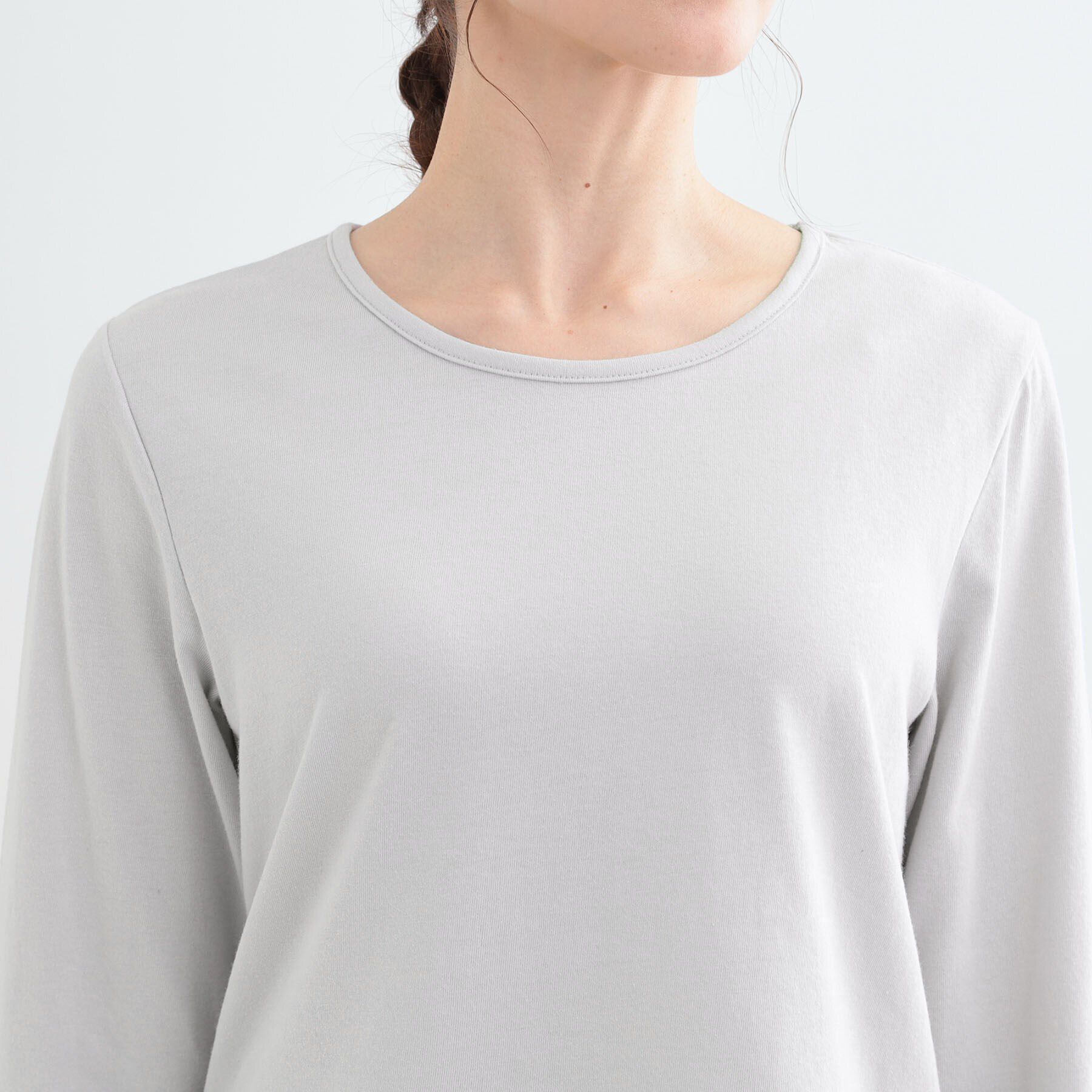 SHOO･LA･RUE「【S-LL/体型カバー】いつものコーデにプラスワン　裾チュールインナー」|Tシャツ・カットソー|