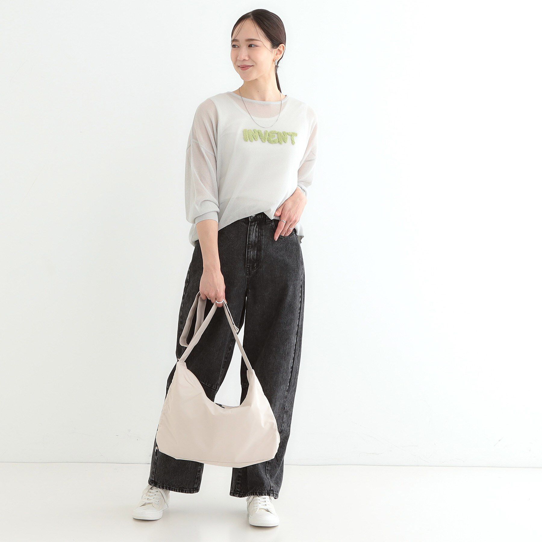 SHOO･LA･RUE「【撥水】たっぷり入る サイドドロスト ショルダーバッグ」|ショルダー・メッセンジャー|