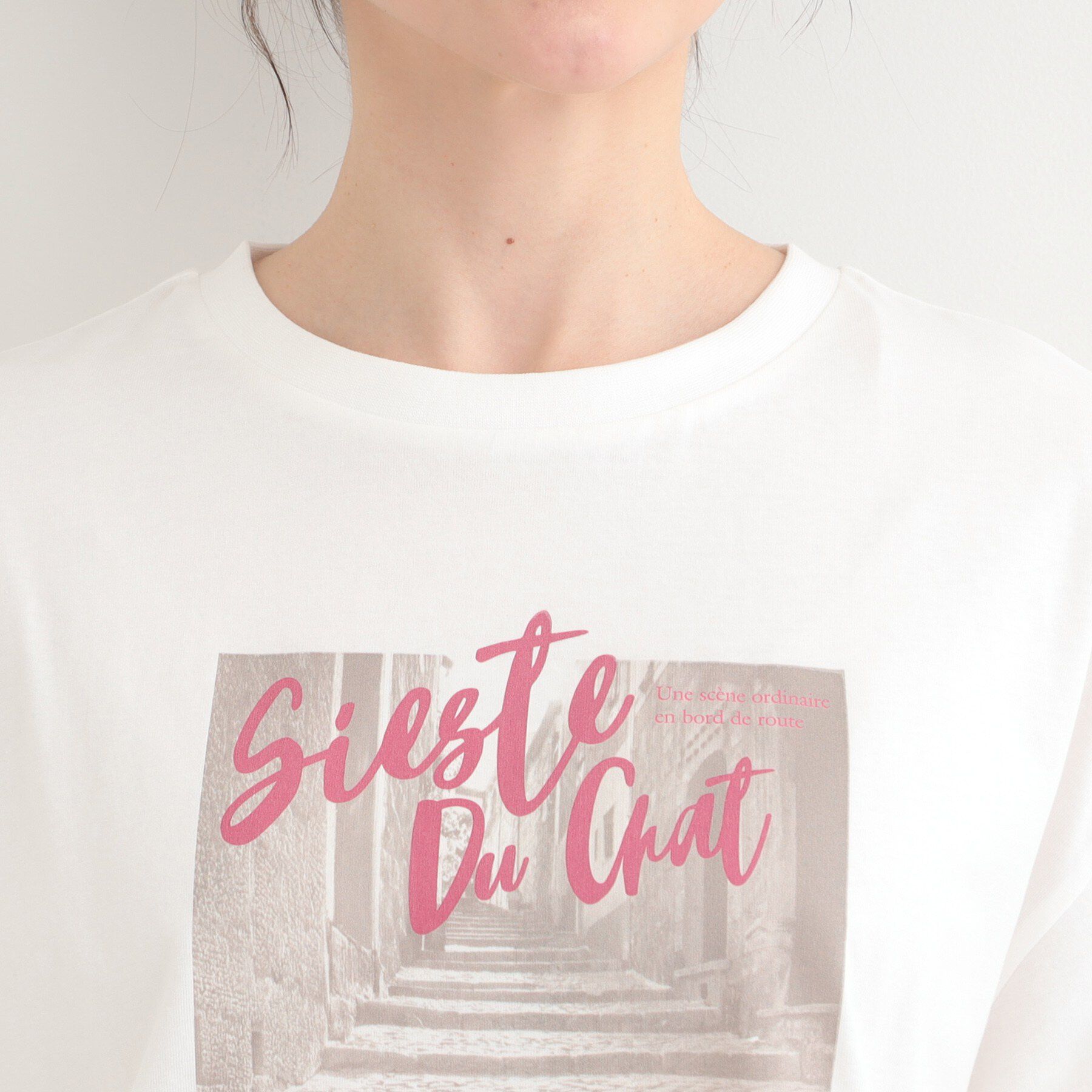 SHOO･LA･RUE「【綿100％/S-LL/プチプラ】選べる3柄 プリントアソートTシャツ」|Tシャツ・カットソー|