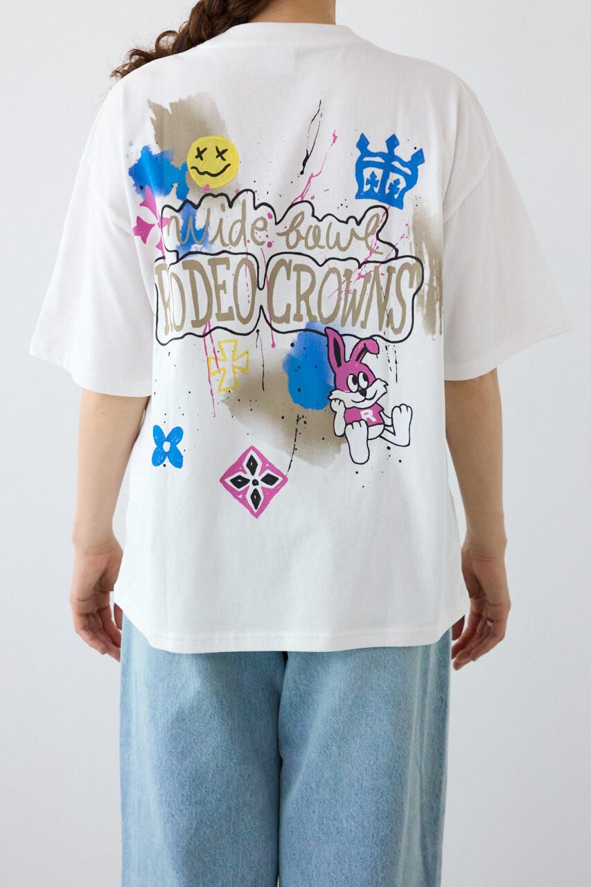 RODEO CROWNS「Spray Graffiti TEE」|Tシャツ・カットソー|