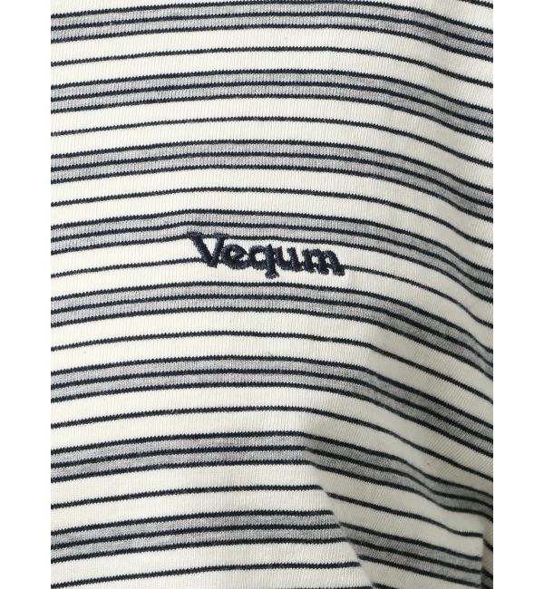 EMODA「【VEQUM】HIGH GAUGE BORDER SHORT T SHIRT」|Tシャツ・カットソー|