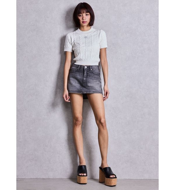 GYDA「Symmetry GYDAケーブルニットTOPS」|ニット・セーター|