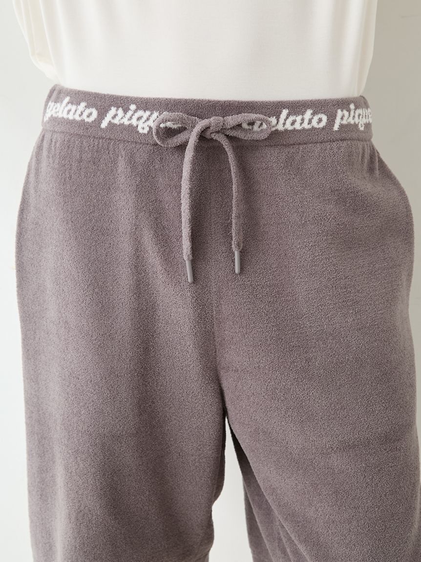 GELATO PIQUE HOMME「【ラッピング済み】【ONLINE限定】【HOMME】エアリーモコドッグジャガードプルオーバー&ハーフパンツセット」|ルームウェア|