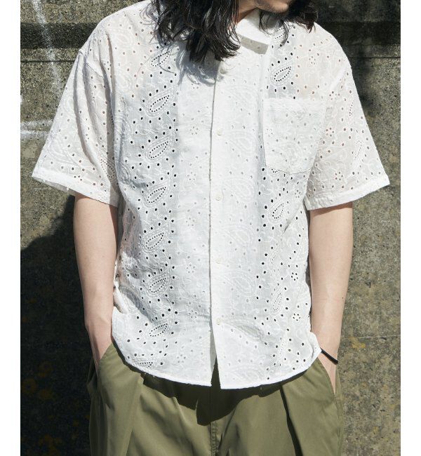 VENCE share style「エンブロイダリーシャツ」|Tシャツ・カットソー|