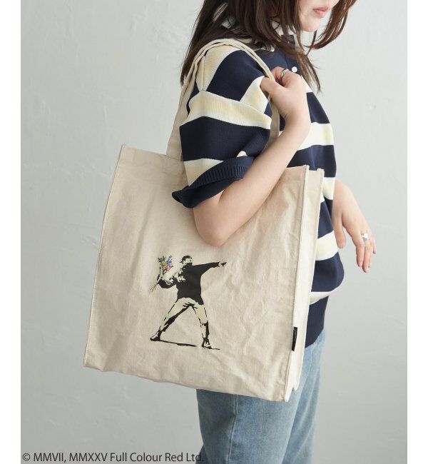 VENCE share style「Banksy バンクシー ボックストートバッグ」|その他|