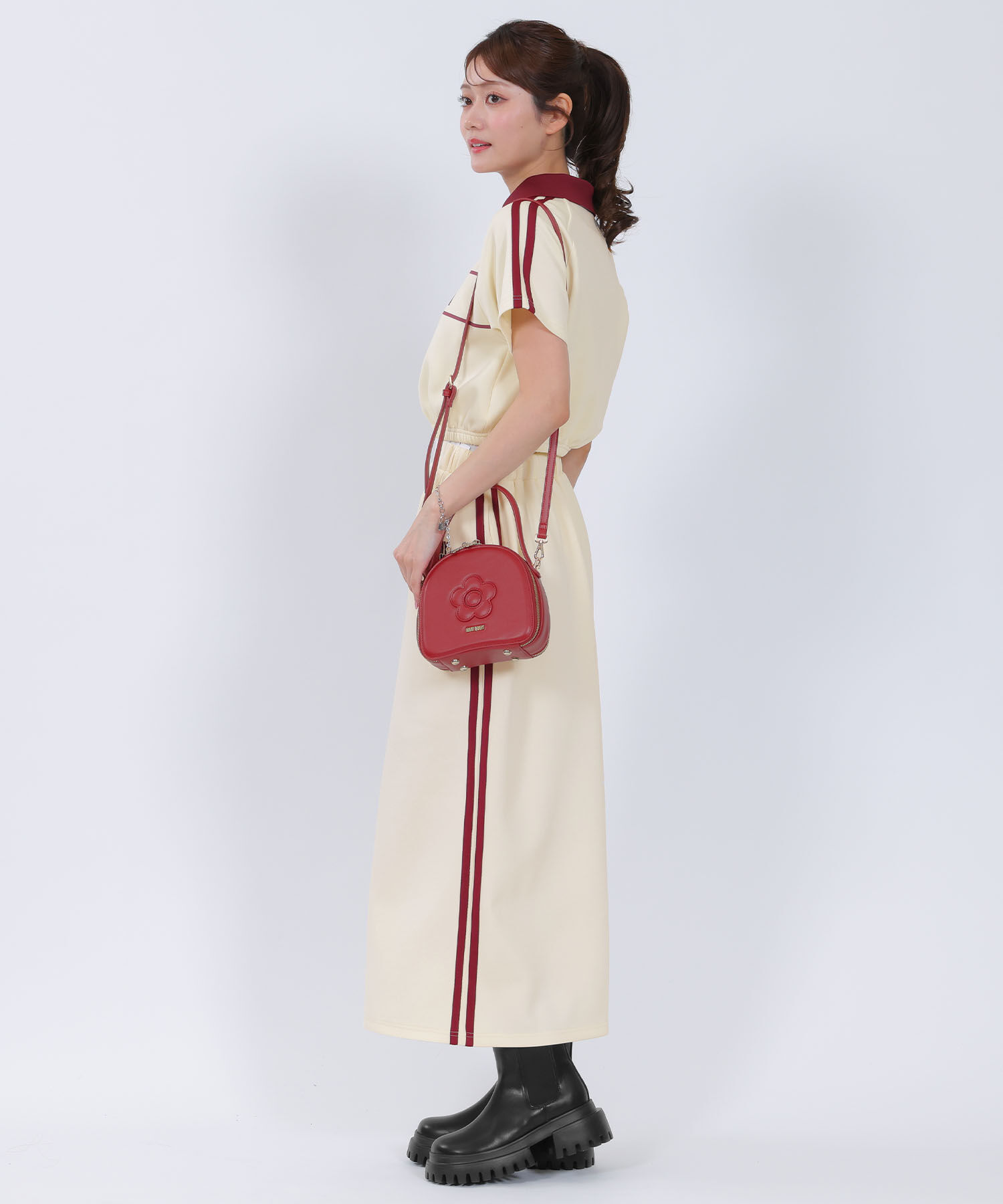 MARY QUANT「アーチシェイプ 2WAYショルダー」|ショルダー・メッセンジャー|