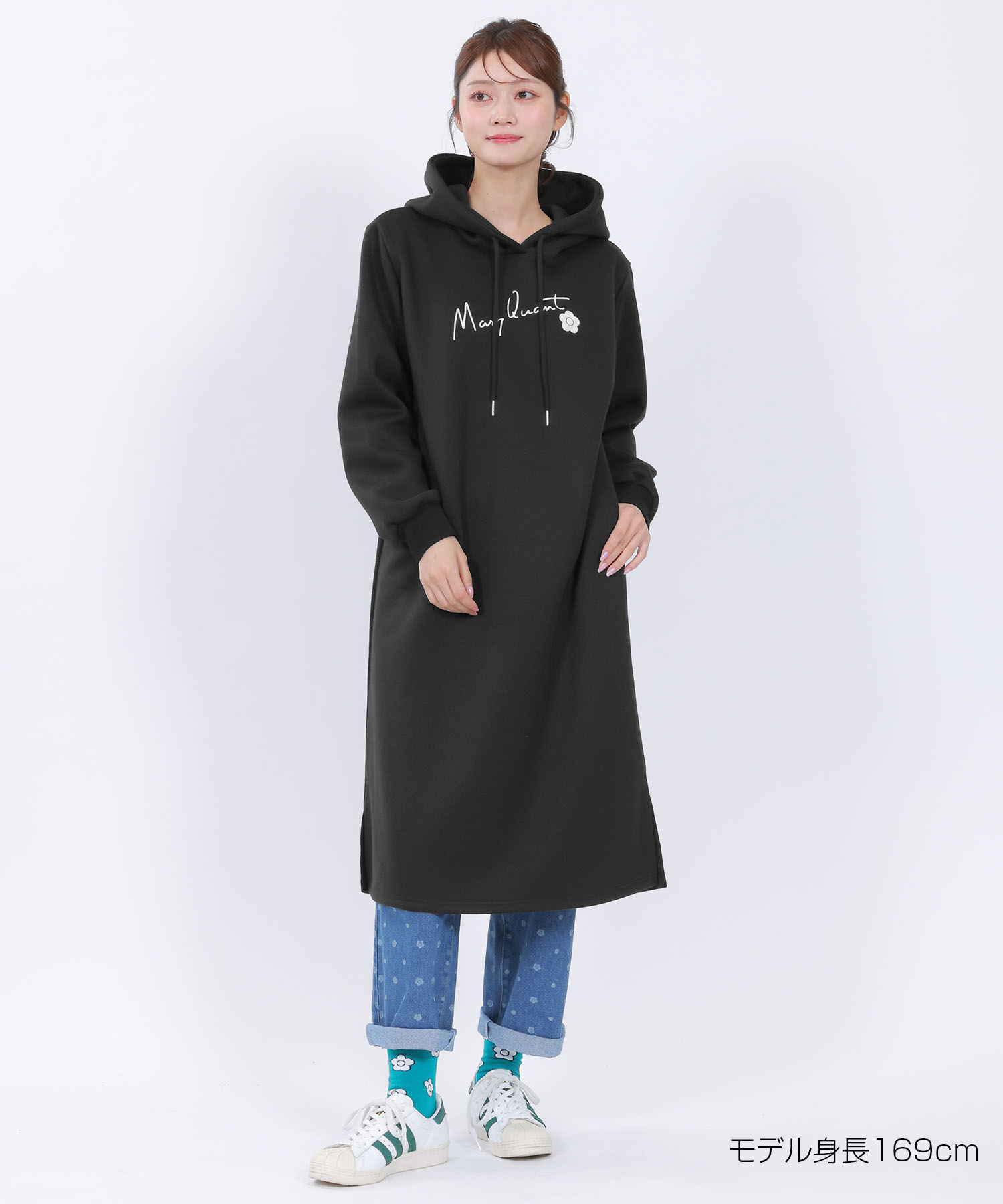 MARY QUANT「デイジードットデニム パンツ」|デニム|