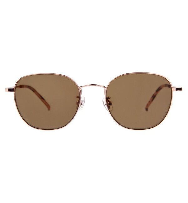  「ウェリントン型 サングラス｜ ライトカラーレンズ メタルフレーム ズレ落ち防止 TREND SUNGLASSES」|サングラス|