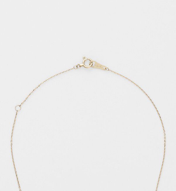 agete「K10ダイヤモンドネックレス（0.03ct）」|ネックレス|