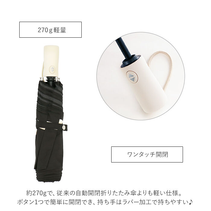BACKYARD FAMILY「折りたたみ傘 自動開閉 レディース 通販 軽量 軽い はっ水 撥水 @quas hack」|傘|