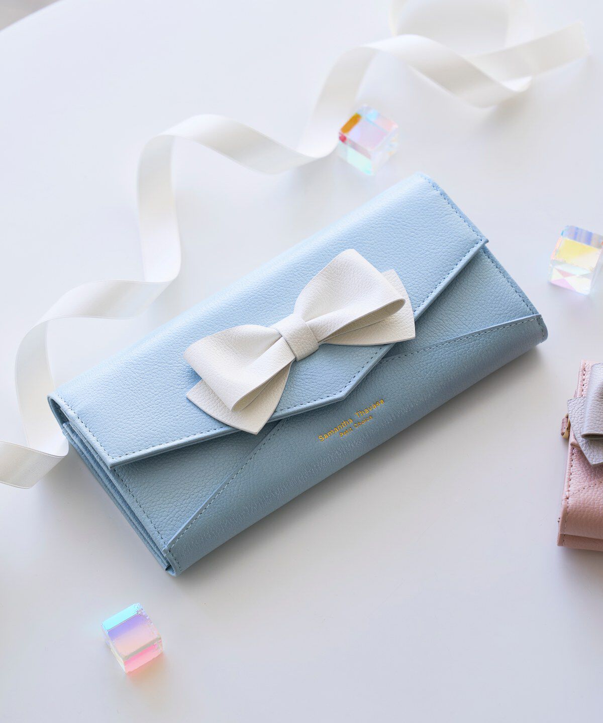Samantha Thavasa Petit Choice「ビッグリボン 長財布」|財布|
