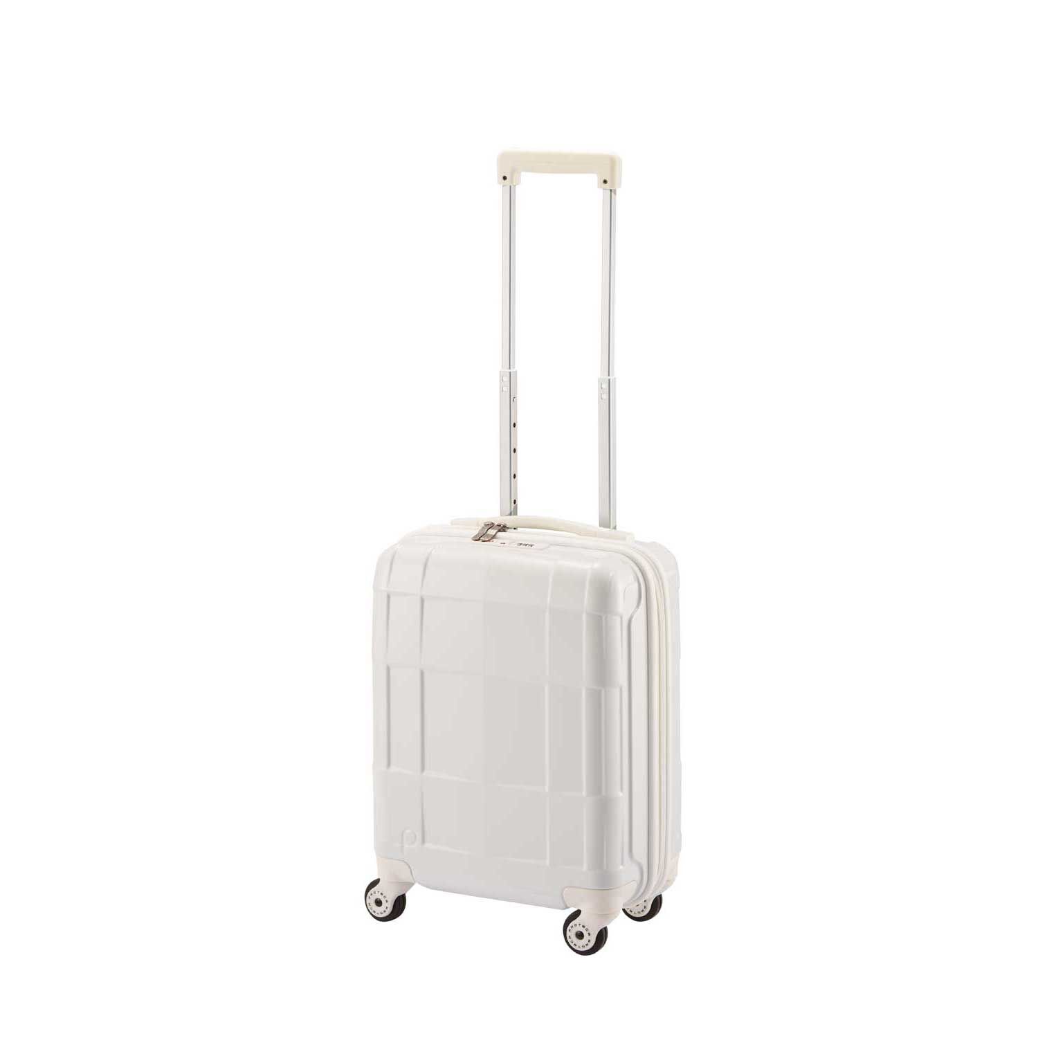 PROTECA「PROTECA／プロテカ スタリアCXR 02350 スーツケース 日本製 コインロッカー 機内持ち込み 22L」|キャリーケース|ホワイト