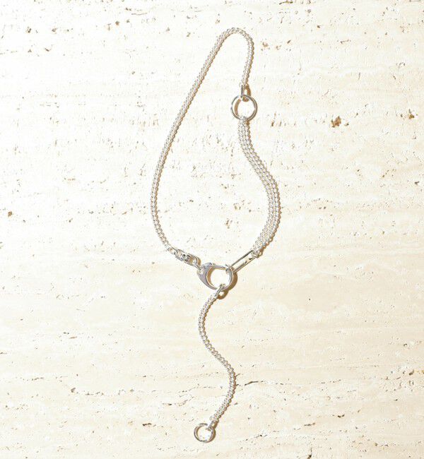 BEAUTY&YOUTH UNITED ARROWS「＜Soierie＞Key motif ネックレス」|ネックレス|SILVER