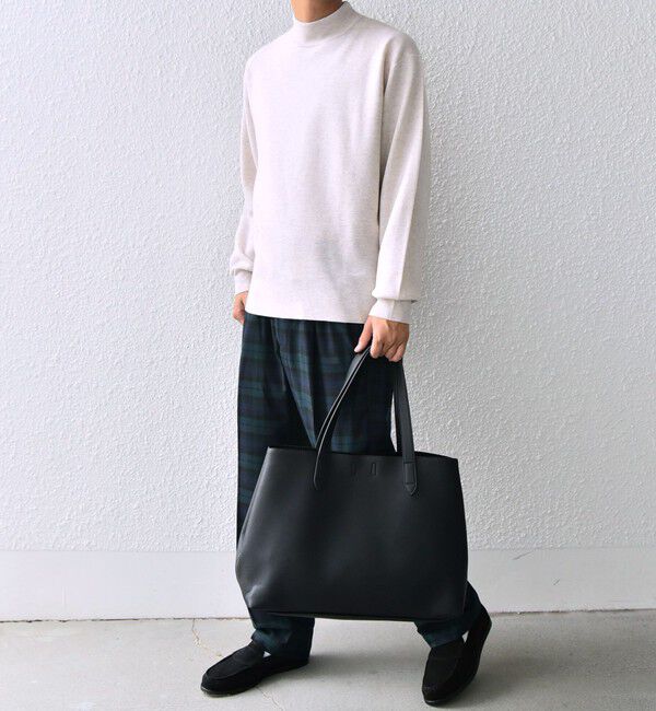 SHIPS any「SHIPS any: 〈手洗い可能〉 ミラノリブ モックネック ニット 25AW◇」|ニット・セーター|