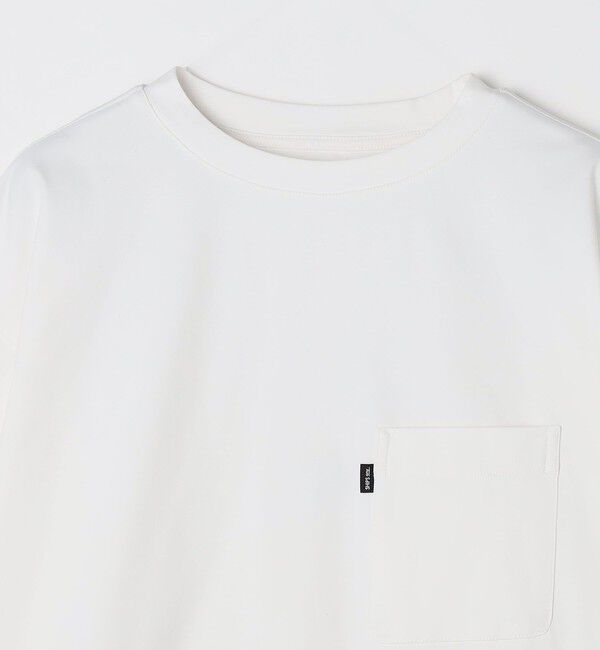 SHIPS any「SHIPS any: SORONA(R) ストレッチ ジャージー スピンドル ポケット Tシャツ (ロンT)◇」|Tシャツ・カットソー|