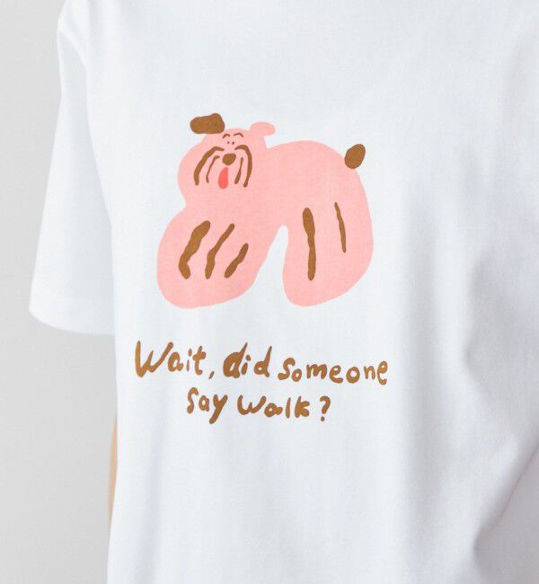 SHIPS「【City Ambient Products別注】黒田 愛里: アート Tシャツ」|Tシャツ・カットソー|