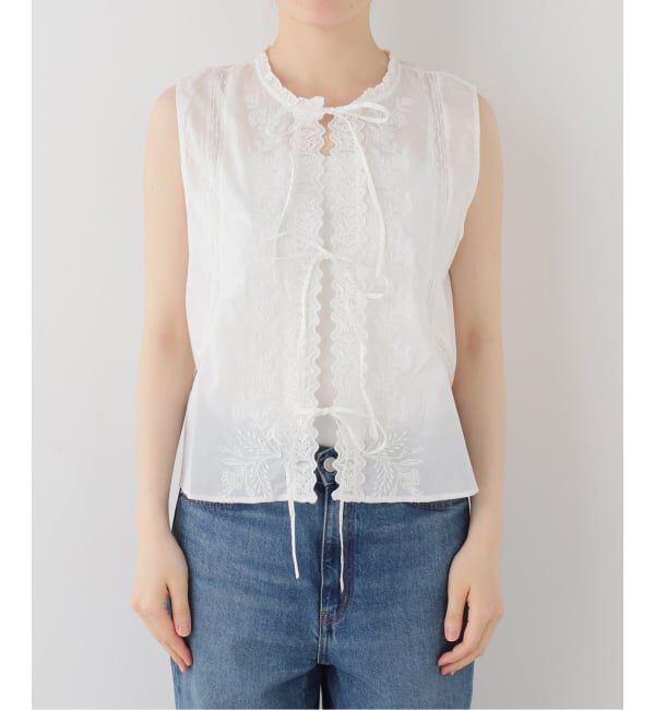 OUTDOOR PRODUCTS Usual Things「FANAKA sleeveless SH 261-2041」|シャツ・ブラウス|ナチュラル