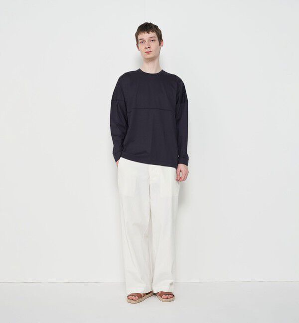 GALERIE VIE「ファインコットン ロングスリーブTシャツ」|Tシャツ・カットソー|