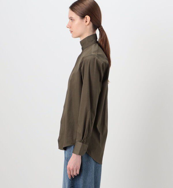 TOMORROWLAND BUYING WEAR「BOURRIENNE AMAZONE スタンドカラーシャツ」|シャツ・ブラウス|