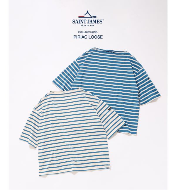 417 EDIFICE「SAINT JAMES (セントジェームス) 別注 PIRIAC LOOSE / ピリアック ルーズ」|Tシャツ・カットソー|