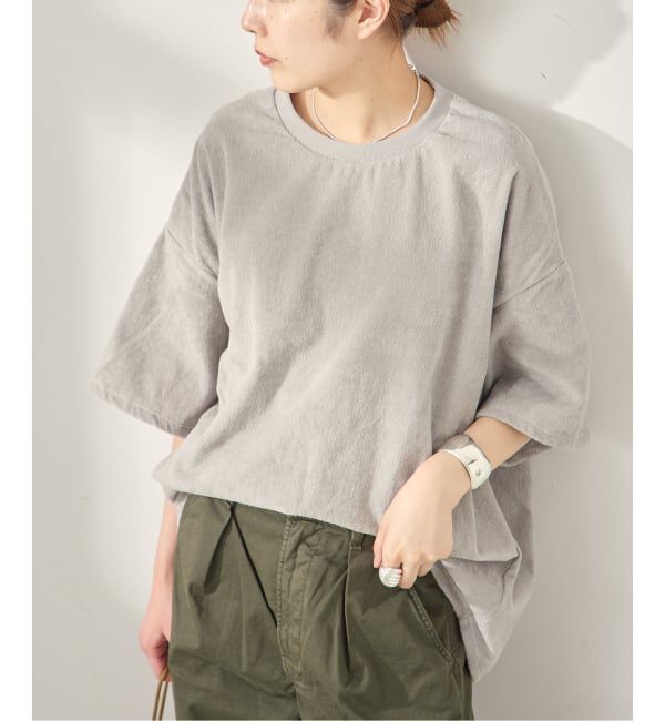 journal standard L'essage「SANA/サナ 別注 TF LOSE Tシャツ」|Tシャツ・カットソー|グレーA
