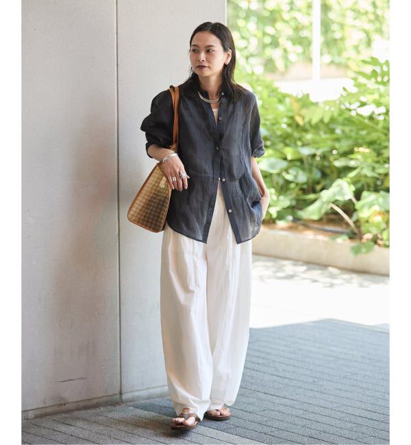 JOURNAL STANDARD「【UVカット】タイプライターコクーン パンツ」|その他|
