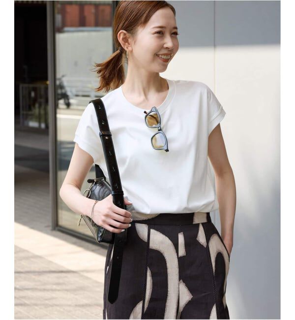 JOURNAL STANDARD「《追加予約3》汗ジミ防止ナノシアコンパクトTシャツ」|Tシャツ・カットソー|