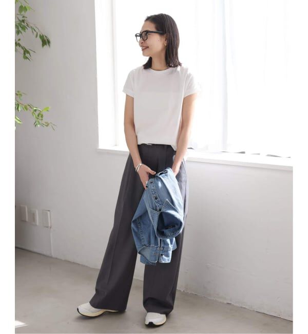 JOURNAL STANDARD「《追加予約3》汗ジミ防止ナノシアコンパクトTシャツ」|Tシャツ・カットソー|