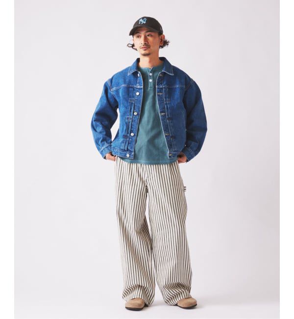 JOURNAL STANDARD relume「《予約》デニム＆ヒッコリー &rdquo;レイジー&rdquo; ペインターパンツ」|デニム|