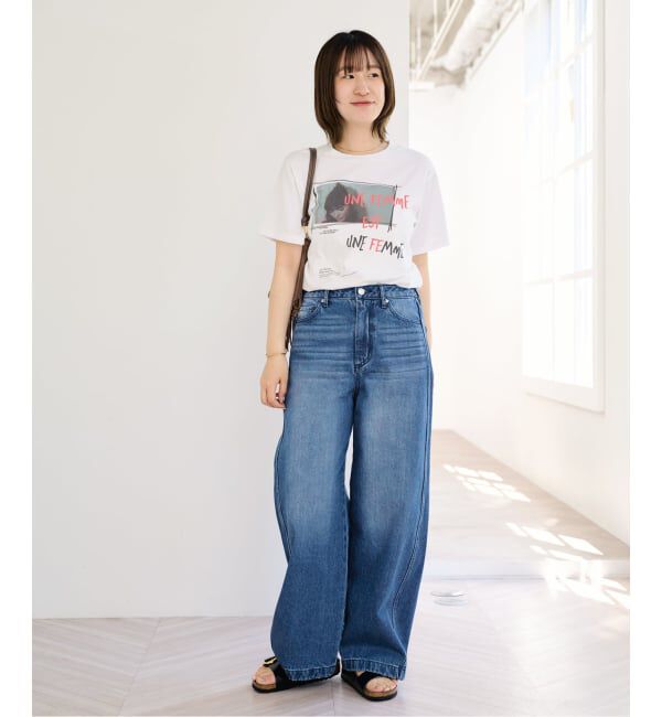 U by SPICK&SPAN「TRICOMER/トリコメル UNE FEMME EST FEMME-2 TEE」|Tシャツ・カットソー|