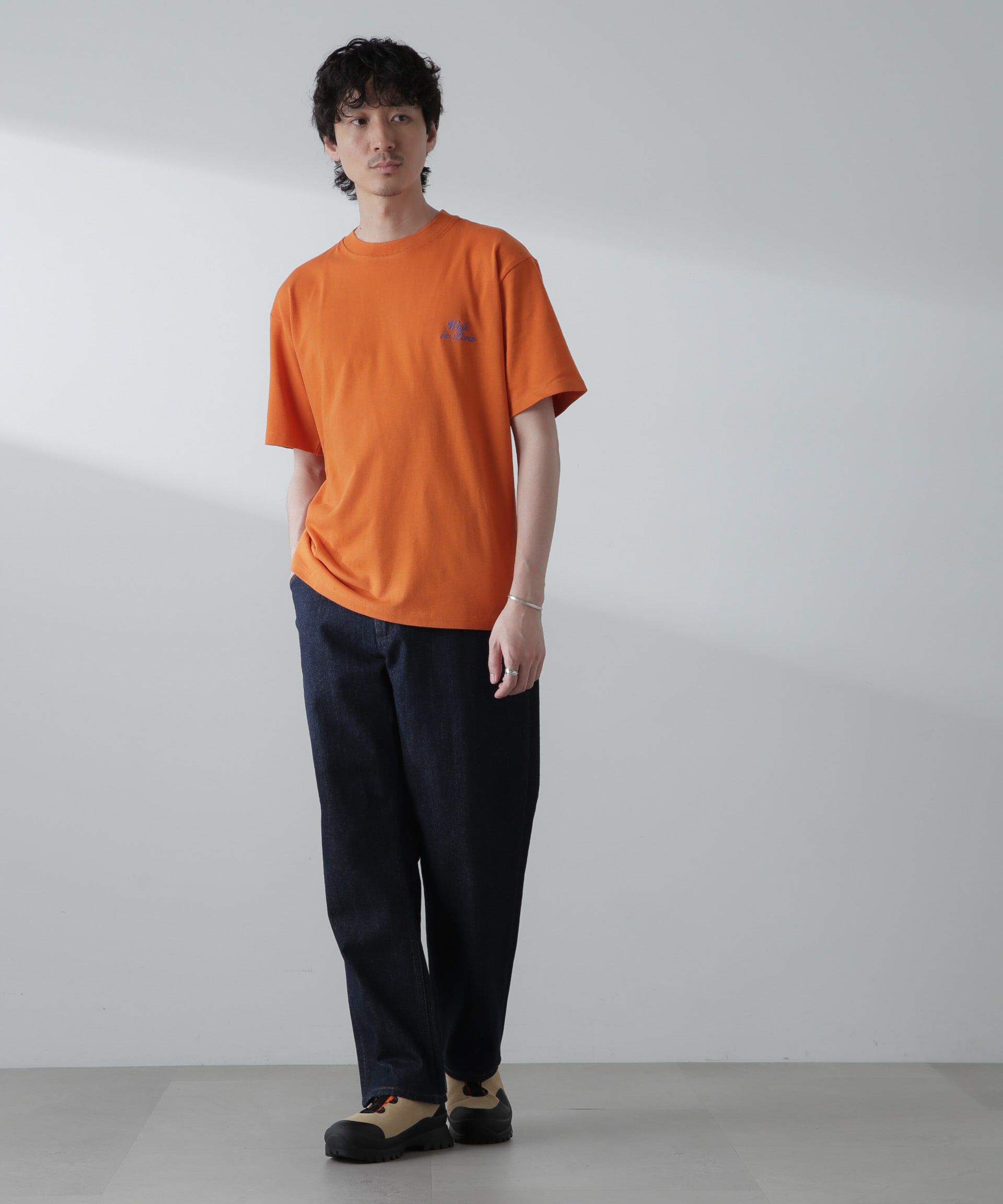 nano･universe「Walk in Paris/Le T-shirt mandarine brode」|Tシャツ・カットソー|