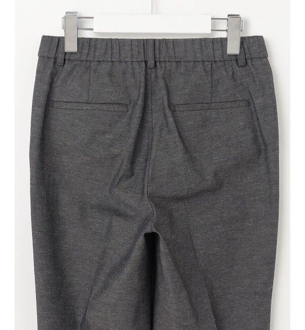 23区「【セットアップ対応/洗える】コットンリネン オックスストレッチ テーパード パンツ」|その他|