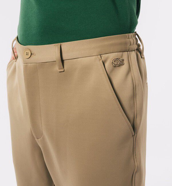 LACOSTE「テーパードストレッチイージートラウザー / テーパードパンツ」|その他|