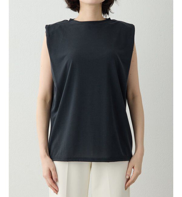  「《セットアップ対応/手洗い可》フィブリルショルダータックプルオーバー」|Tシャツ・カットソー|
