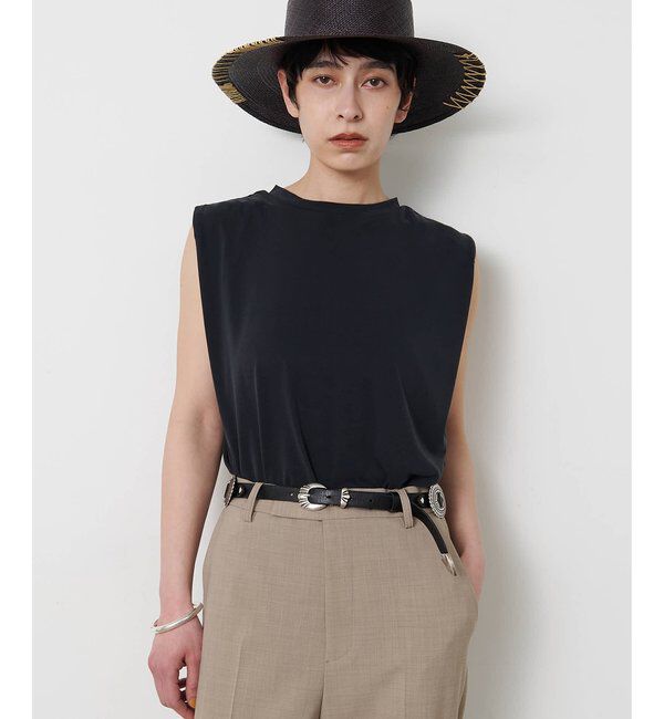 「《セットアップ対応/手洗い可》フィブリルショルダータックプルオーバー」|Tシャツ・カットソー|