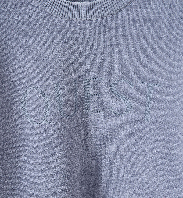 ABAHOUSE「【QUEST / ワンポイントロゴ】モールリンクス ニット」|ニット・セーター|