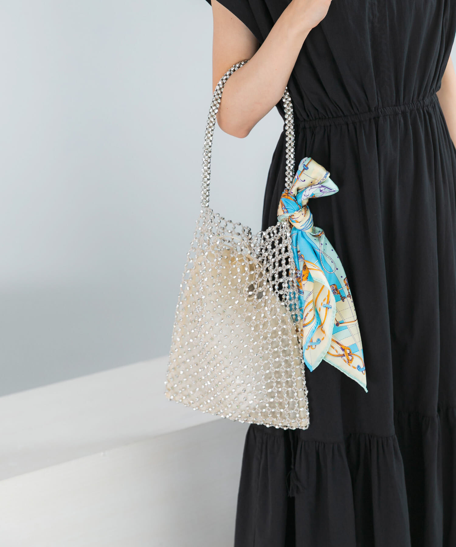 URBAN RESEARCH ROSSO「BAGMATI　ビーズバッグ」|ハンドバッグ|