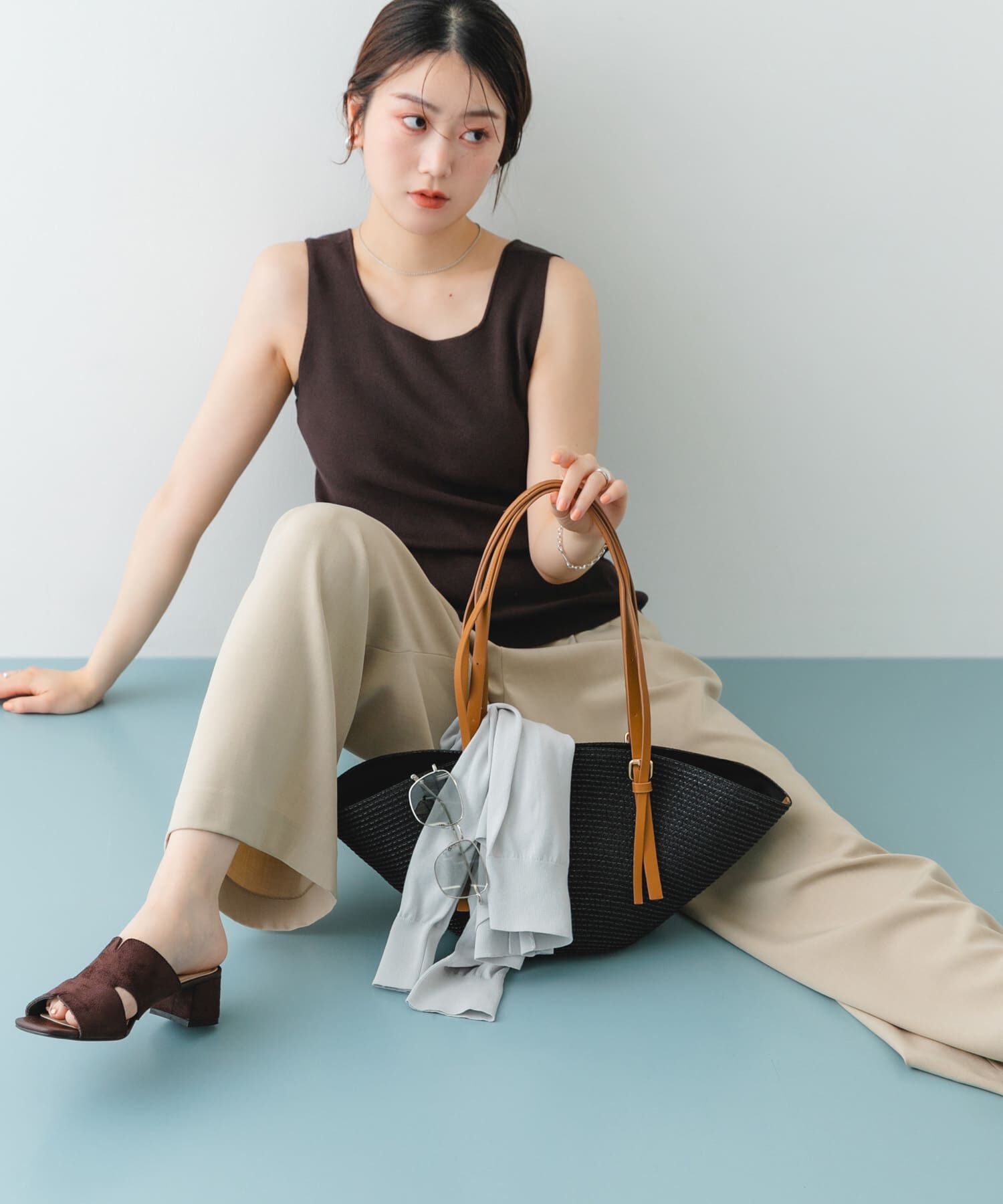 RODE SKO「ブレードバスケットバッグ」|かごバッグ|